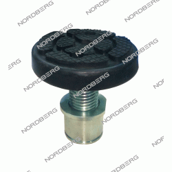 Опора винтовая регулируемая, рабочий ход резьбы 35 мм, посадочный диаметр 50 мм