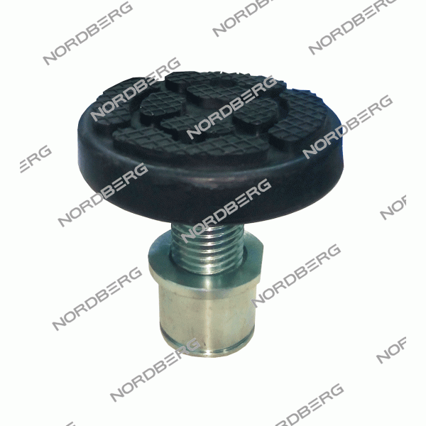 Опора винтовая регулируемая, рабочий ход резьбы 35 мм, посадочный диаметр 50 мм 02-00010170