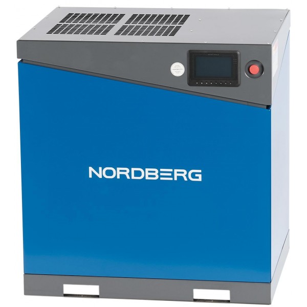 Компрессор винтовой, 22 кВт, 15 бар, 2200 л/мин, без ресивера NORDBERG NCA30