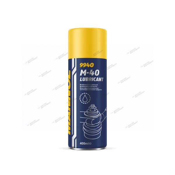 MANNOL M-40 LUBRICANT 400 мл. Антикоррозийное очищающее средство (аэрозоль) 9940