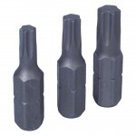 Набор вставок (бит) 1/4, Torx, Т20, Т25, Т30, 3 предмета KING TONY 1003TQ01