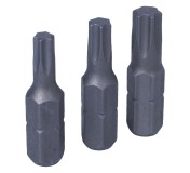 Набор вставок (бит) 1/4, Torx, Т20, Т25, Т30, 3 предмета KING TONY 1003TQ01