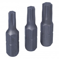 Набор вставок (бит) 1/4, Torx, Т20, Т25, Т30, 3 предмета KING TONY 1003TQ01