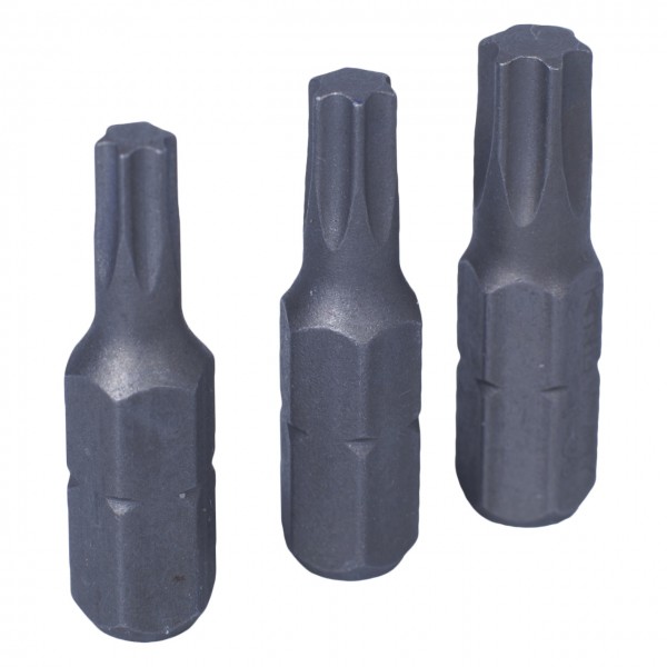 Набор вставок (бит) 1/4, Torx, Т20, Т25, Т30, 3 предмета KING TONY 1003TQ01