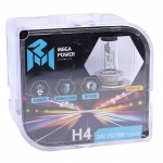 Автолампа H4 (75/70) P43t-38 STANDART (бокс, 2шт) 24V MEGAPOWER /1/10 M-37033026