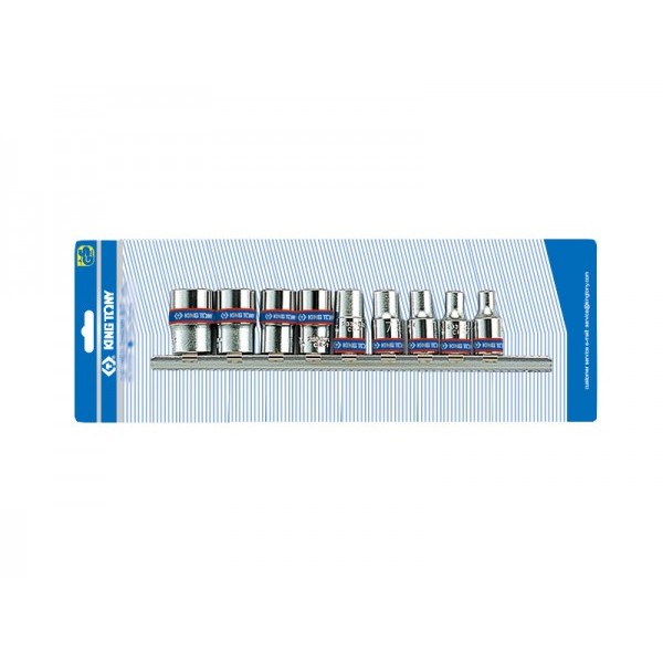 1/4” комплект  торцевых головок 2509MR KINGTONY 2509MR