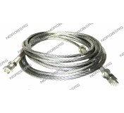 Трос для подъемника 4440T до 2014 (L=3007мм) NORDBERG 000002028