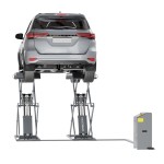 Напольный ножничный автомобильный подъемник, г/п 3.5 т WDK-505X