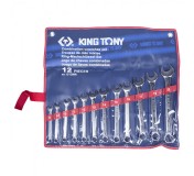 Набор комбинированных ключей, 8-22 мм, 12 предметов KING TONY 1212MR