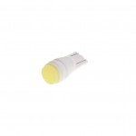 Автолампа T10W (W2,1x9,5d) CERAMIC 1 SMD WHITE 6000K 55лм 12V MEGAPOWER /10 /100 M-10115W