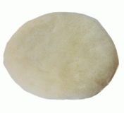 asturomec полировальник 162.0206 овчина белый 185мм, креплениелипучка