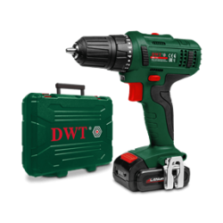 Дрель аккумуляторная (шуруповёрт) ABS-12 Li-2 BMC (DWT), 12В LI-ion, 1.5Aч, 10мм, 17/25 Нм
