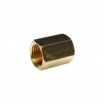 Соединитель резьбовой : внутр. резьба 1/4"x1/4" ЭВРИКА /1/10 ER-FF04/04