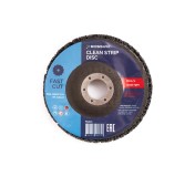 Круг зачистной из синтетического волокна ROSSVIK 125*22мм черный, 80м/с, 12250об/мин