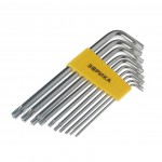 Набор ключей TORX : Г-образных удлиненных T9-T50 10пр. ЭВРИКА /1/12/60 ER-15101LT