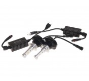 Автолампа H7 BRIGHT WHITE 6 SMD 6200K с блоком (2шт) 12-24V 6000лм MEGAPOWER /1/10