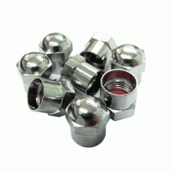CLIPPER КОЛПАЧКИ 08-1005 хромированные (набор 100шт.)