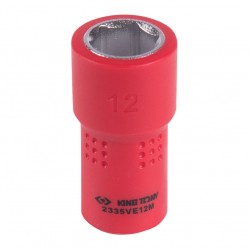 Головка торцевая диэлектрическая шестигранная 1/4, 12 мм KING TONY 2335VE12M