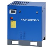 Компрессор винтовой, 7,5 кВт, 13 бар, 800 л/мин, без ресивера NORDBERG NCC10_13