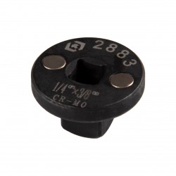 Переходник 1/4>3/8, тонкий, магнитный KING TONY 2883