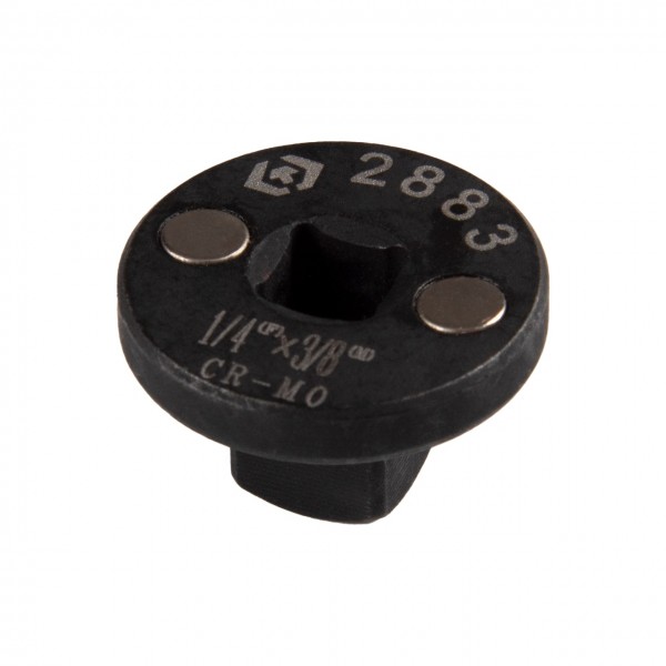 Переходник 1/4>3/8, тонкий, магнитный KING TONY 2883