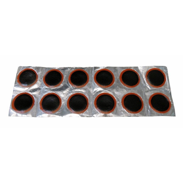 CLIPPER НАБОР ЗАПЛАТ  камерные на фольге 32мм (120шт.) P1108