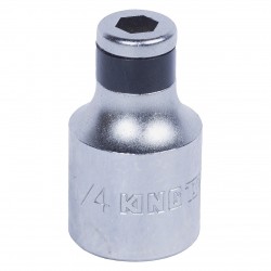 Держатель вставок (бит) 1/2>1/4 KING TONY 414808S