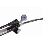 Насос ручной гидравлический с манометром, усилие 10 т WDK-84301