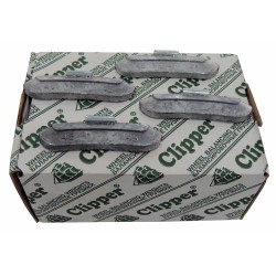 Грузики балансировочные для стальных дисков 45 г, 50 шт. CLIPPER 0245