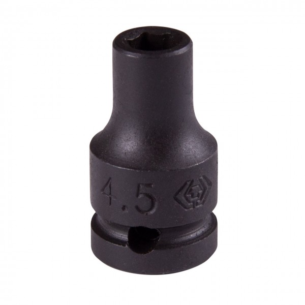 Головка торцевая ударная шестигранная 1/4, 4,5 мм KING TONY 253545M