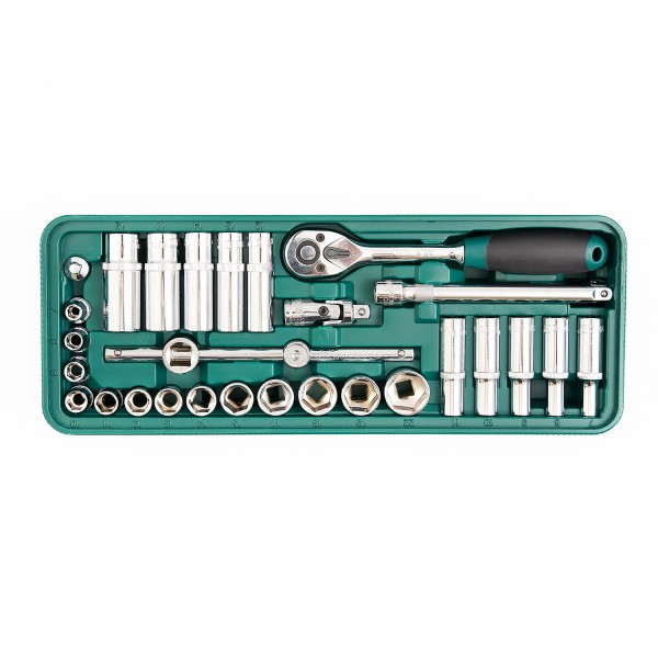 Набор инструмента ROSSVIK (головки 3/8"), ложемент, 31 предмет LST031