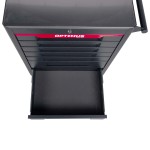 Тележка инструментальная 7 полок с набором инструментов, металлическая столешница OPT-717M