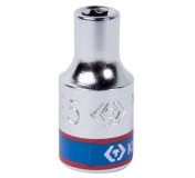 Головка торцевая TORX Е-стандарт 1/4, E5, L = 24 мм KING TONY 237505M