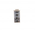 Автолампа T10W (W2,1*9,5d) 1 SMD 5050 WHITE 6000K с блокиратором ошибок CANbus  20лм  24V MEGAPOWER /10 /100 M-70211W-24