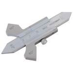 Шаблон сварщика Ушерова-Маршака 0-20 мм, 0,1 мм WDK-WT2001