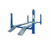 Подъемник четырехстоечный 5 т, без траверсы, для сход-развала, механическое снятие, синий NORDBERG 4450_MB