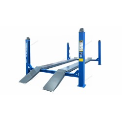 Подъемник четырехстоечный 5 т, без траверсы, для сход-развала, механическое снятие, синий NORDBERG 4450_MB