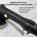 Виброприсоска для укладки плитки аккумуляторная TECHNICOM , 12В, 1500 мАч, 6 скоростей, чаша 130мм, 100-12000 об/мин, нагрузка 100 кг TC-P007