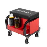 Табурет механика с 3 инструментальными ящиками, г/п 110 кг WDK-86032