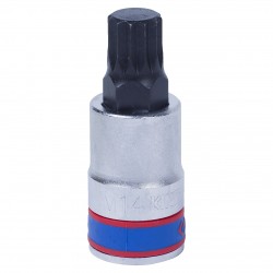 Насадка (бита) торцевая 1/2, Spline, M14, L = 60 мм KING TONY 402614
