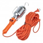 Лампа переносная  под лампу E27 до 60W, 220V, длина провода 20м  MEGAPOWER 1/24 M-22020