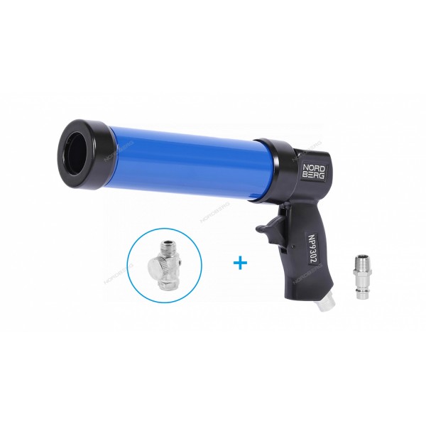 Пистолет для герметика NORDBERG NP9302+R