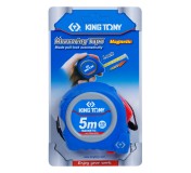 Рулетка измерительная 5 м, магнитный крюк KING TONY 79094-05M