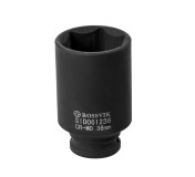 SID061236 Головка торцевая ударная, глубокая ROSSVIK, 1/2", 36мм