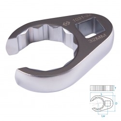 Ключ разрезной (воронья лапка) 32 мм, 1/2 KING TONY 1031-32R