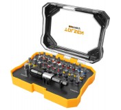 Набор вставок (бит) 1/4, PH, PZ, Hex, Torx, Slotted, TorxTR, Square, 32 предмета TOLSEN TT20377