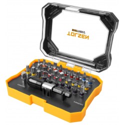 Набор вставок (бит) 1/4, PH, PZ, Hex, Torx, Slotted, TorxTR, Square, 32 предмета TOLSEN TT20377