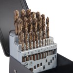 Набор сверл по металлу HSS-Co 1-13 мм, 25 предметов WDK-DC25