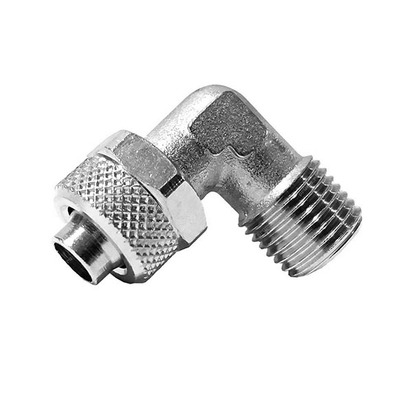 Фитинг для нейлоновых трубок Г-обр 1/8" 4х6мм код A162/2