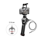 Видеоэндоскоп управляемый USB, 1Мп, 1280х720, 1м, 4мм зонд, всесторонняя артикуляция iCartool IC-V104AW